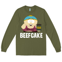 Army Green New Park Beefcake Long Sleeve Tee - artisFamous