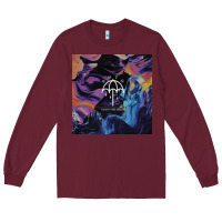 Burgundy Bring Me Spirit Long Sleeve Tee - artisFamous