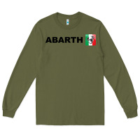 Army Green abarth italy merch Long Sleeve Tee - artisFamous