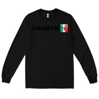 Black abarth italy merch Long Sleeve Tee - artisFamous