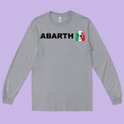 Abarth Italy Merch Long Sleeve Tee Designed By Artisfamous