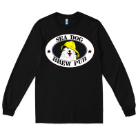 Black sea dog brew pub Long Sleeve Tee - artisFamous