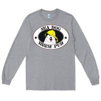 Heather Grey sea dog brew pub Long Sleeve Tee - artisFamous
