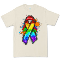 Bone Pride ribbon Premium Tee - FaDigitalArtStudio