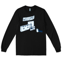 Black analog retirement Long Sleeve Tee - artisFamous