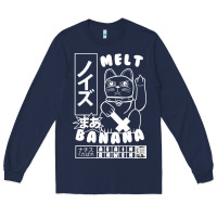 Navy melt banana classic Long Sleeve Tee - artisFamous
