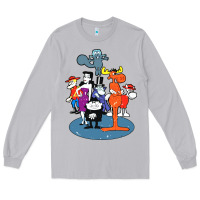 Moon Dust rocky & bullwinkle and friends Long Sleeve Tee - artisFamous