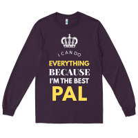 Plum i'm the best pal Long Sleeve Tee - artisFamous