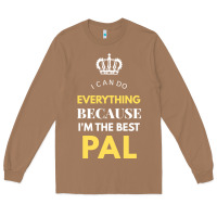Toasted Coconut i'm the best pal Long Sleeve Tee - artisFamous