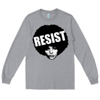 Heather Grey angela davis speaking Long Sleeve Tee - artisFamous