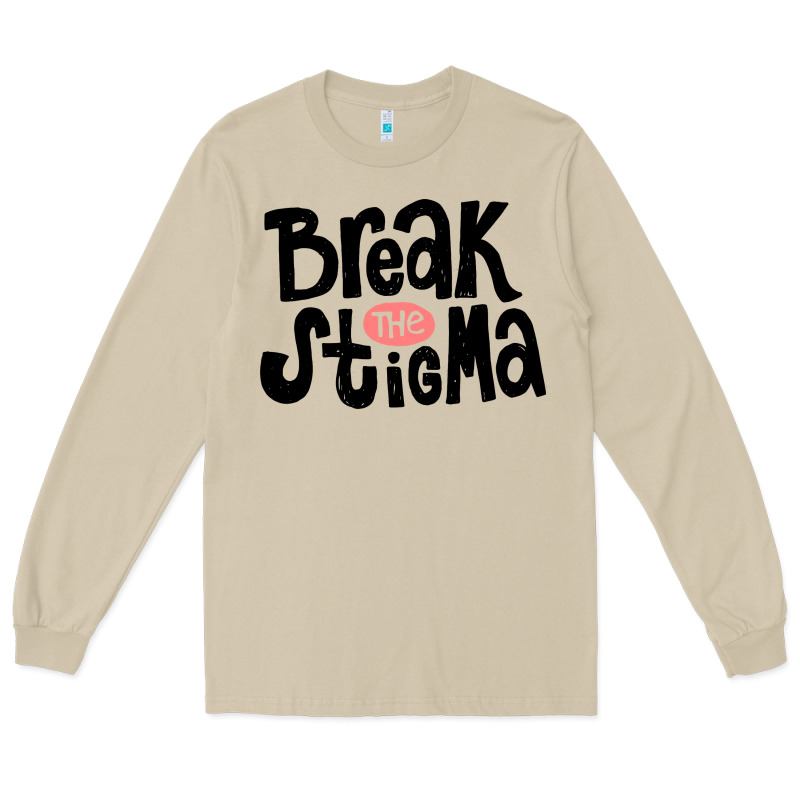 End The Stigma Merch Long Sleeve Tee by artisFamous | Teevron