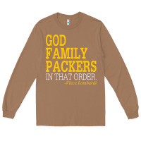 Toasted Coconut god family packers in that order Long Sleeve Tee - artisFamous
