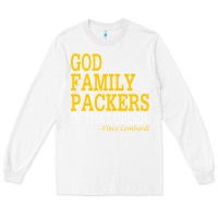 White god family packers in that order Long Sleeve Tee - artisFamous