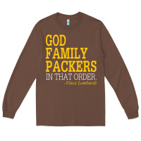 Chestnut god family packers in that order Long Sleeve Tee - artisFamous