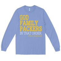 Colony Blue god family packers in that order Long Sleeve Tee - artisFamous