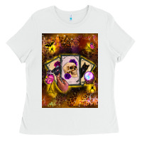 White tarot cards Ladies Tee - BundleAndBundleShop