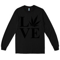Black love weed 420 Long Sleeve Tee - artisFamous