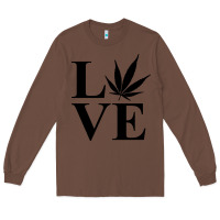 Chestnut love weed 420 Long Sleeve Tee - artisFamous