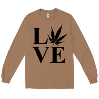 Toasted Coconut love weed 420 Long Sleeve Tee - artisFamous