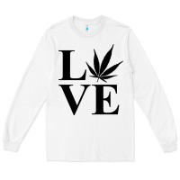 White love weed 420 Long Sleeve Tee - artisFamous