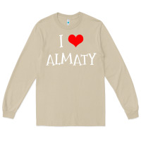 Mushroom i love almaty city Long Sleeve Tee - artisFamous