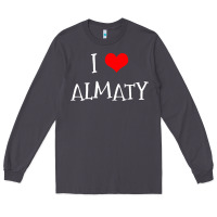 Smoke i love almaty city Long Sleeve Tee - artisFamous