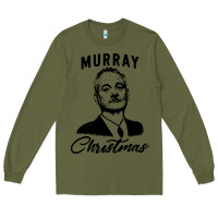 Army Green murray christmas Long Sleeve Tee - artisFamous