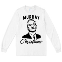 White murray christmas Long Sleeve Tee - artisFamous