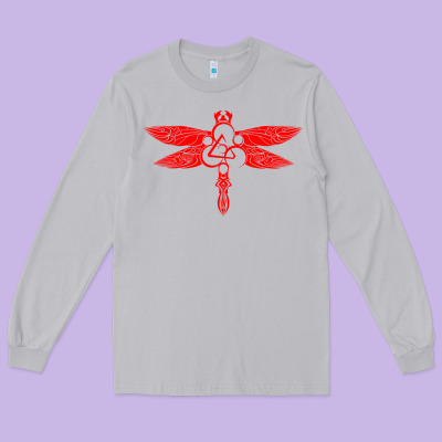 Coheed And Cambria Dragonfly Long Sleeve Tee Designed By Artisfamous