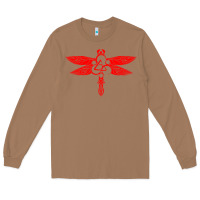 Toasted Coconut coheed and cambria dragonfly Long Sleeve Tee - artisFamous