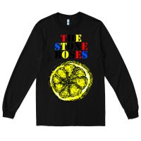 Black the stone roses Long Sleeve Tee - artisFamous
