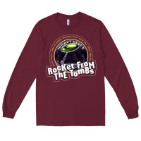 Burgundy rocket from the tombs Long Sleeve Tee - artisFamous