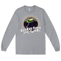 Heather Grey rocket from the tombs Long Sleeve Tee - artisFamous