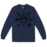 Navy jojo   morioh stands Long Sleeve Tee - artisFamous