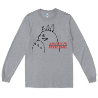 Heather Grey best studio ghibli Long Sleeve Tee - artisFamous