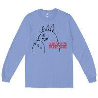 Colony Blue best studio ghibli Long Sleeve Tee - artisFamous