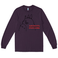 Plum best studio ghibli Long Sleeve Tee - artisFamous