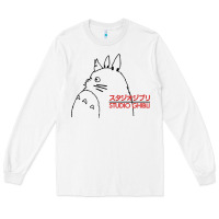 White best studio ghibli Long Sleeve Tee - artisFamous
