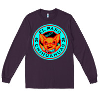 Plum el paso chihuahuas cute chihuahua angry funny dog lover  t shirt Long Sleeve Tee - artisFamous