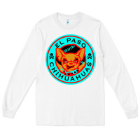 White el paso chihuahuas cute chihuahua angry funny dog lover  t shirt Long Sleeve Tee - artisFamous