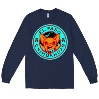Navy el paso chihuahuas cute chihuahua angry funny dog lover  t shirt Long Sleeve Tee - artisFamous