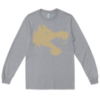 Heather Grey The gray wolf of battletech Long Sleeve Tee - artisFamous