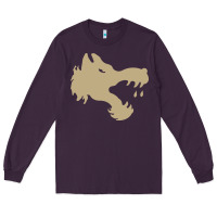 Plum The gray wolf of battletech Long Sleeve Tee - artisFamous