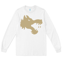 White The gray wolf of battletech Long Sleeve Tee - artisFamous