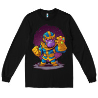Black cartoons super hero Strong Hands Long Sleeve Tee - artisFamous
