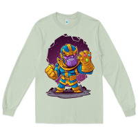 Matcha cartoons super hero Strong Hands Long Sleeve Tee - artisFamous