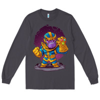 Smoke cartoons super hero Strong Hands Long Sleeve Tee - artisFamous