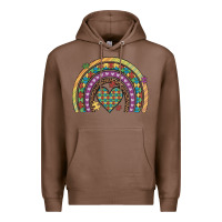 Chestnut autism awareness heart leopard rainbow Premium Hoodie - Artiststas