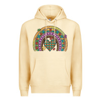Pina Colada autism awareness heart leopard rainbow Premium Hoodie - Artiststas