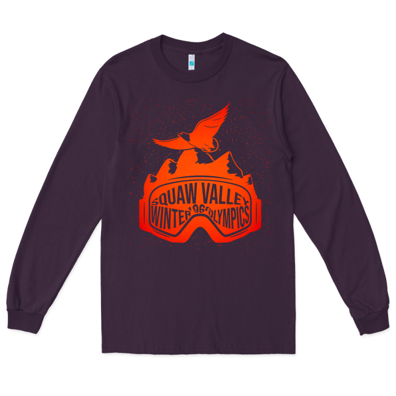 Squaw Valley Winter Olympics 1960 Long Sleeve Tee by artisFamous | Teevron